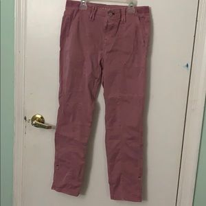 Pink skinny pants